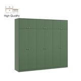  HAPPY FURNITURE , Tủ quần áo 2 ngăn kéo cỡ lớn - ELEGANT , TCM_043 , 240cm x 54cm x 220cm 