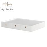  HAPPY FURNITURE , Giường ngủ 3 ngăn kéo không đầu giường - NOMIA , GNG_044 GNG_045 GNG_046 GNG_047 , 203x30cm, dài x cao 