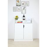  HAPPY FURNITURE, Tủ giày 2 cánh mở - WINNI , TCM_155 , 74cm x 34cm x 90cm 
