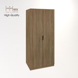  HAPPY FURNITURE , Tủ quần áo đơn giản 2 cửa mở - DASH , TCM_006 , 78cm x 53cm x 178cm 