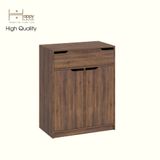  HAPPY FURNITURE , Tủ lưu trữ 1 ngăn kéo 2 cửa mở - ASO, TLT_070 , 80cm x 45cm x 100cm DxRxC 