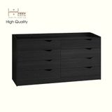  HAPPY FURNITURE , Tủ lưu trữ 8 ngăn kéo - WINNI , THK_140 , 160cm x 45cm x 84cm 