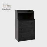  HAPPY FURNITURE , Tủ 3 ngăn kéo - CANA , THK_010 , 70cm x 46cm x 116cm 