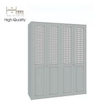  HAPPY FURNITURE , Tủ quần áo 4 cánh mở - ROTAN , TCM_138 , 160cm x 54cm x 200cm 