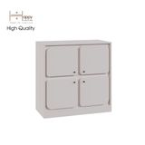  HAPPY FURNITURE , Tủ lưu trữ 4 cánh mở - SWEETY , TCM_061 , 82cm x 40cm x 82cm 