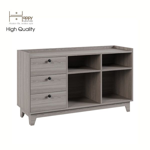  HAPPY FURNITURE , Tủ đựng đồ 7 ngăn - KINA , THK_075 , 124cm x 40cm x 72cm 
