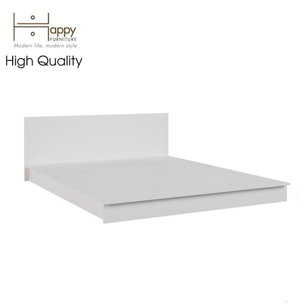  HAPPY FURNITURE ,   Giường ngủ kiểu Nhật - WESLEY , GNG_036 GNG_037 GNG_038 GNG_039 , 210x16cm , dài x cao 