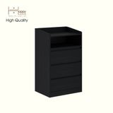  HAPPY FURNITURE , Tủ lưu trữ 3 ngăn kéo - KATE , THK_321 ,60cm x 45cm x 100cm DxRxC 