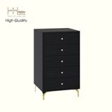  HAPPY FURNITURE , Tủ lưu trữ 5 ngăn kéo - HAPPI, THK_270 , 50cm x 45cm x 87cm DxRxC 