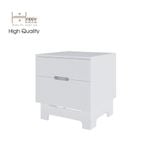  HAPPY FURNITURE , Táp đầu giường 2 ngăn kéo - LILY , THK_108 , 50cm x 45cm x 52cm 