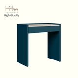  HAPPY FURNITURE , Bàn trang điểm 1 ngăn kéo - VIGGO , BAN_089 , 80cm x 45cm x 78cm 