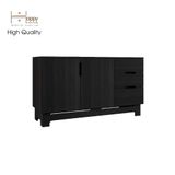  HAPPY FURNITURE , Tủ lưu trữ 2 cánh mở 3 ngăn kéo - MOLLY , TCM_101 , 120cm x 40cm x 68cm 
