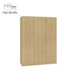  HAPPY FURNITURE , Tủ quần áo 3 cánh mở - SCANDINA , TCM_088 , 150cm x 60cm x 201cm 