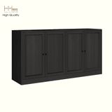 HAPPY FURNITURE , MATTA - Tủ lưu trữ 4 cánh mở , TCM_211 , 160cm x 40cm x 82cm DxRxC 