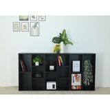  HAPPY FURNITURE , COMBO 3 kệ sách 5 ngăn - CATY , KSA_091, 156cm x 28cm x 77cm DxRxC 