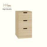  HAPPY FURNITURE , Tủ đựng đồ 3 ngăn kéo - SCANDINA , THK_102 , 40cm x 47cm x 76cm 
