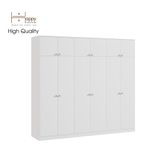  HAPPY FURNITURE , Tủ quần áo 2 ngăn kéo cỡ lớn - ELEGANT , TCM_043 , 240cm x 54cm x 220cm 