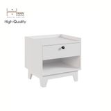  HAPPY FURNITURE , Táp đầu giường 1 ngăn kéo - KINA , THK_070 , 48cm x 40cm x 46cm 