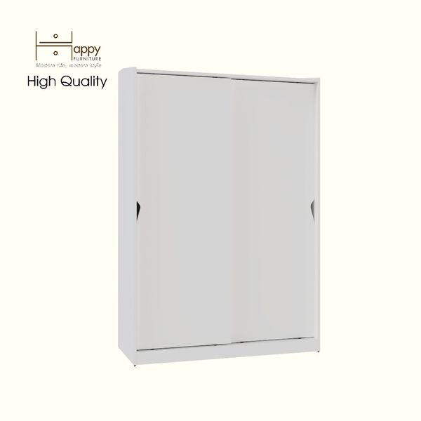  HAPPY FURNITURE , Tủ quần áo 2 cánh lùa - WINNI , TCL_036 , 120cm x 54cm x 180cm 