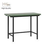  HAPPY FURNITURE , Bàn làm việc đơn chân sắt - SWEETY , BAN_045 , 100cm x 50cm x 75cm 