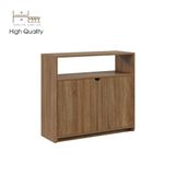  HAPPY FURNITURE , Tủ lưu trữ 2 cửa mở - CIRCLE , TCM_074 , 90cm x 35cm x 82cm 