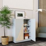  HAPPY FURNITURE , Tủ lưu trữ 2 cửa mở - CHARIS , TCM_116 , 72cm x 30cm x 90cm 