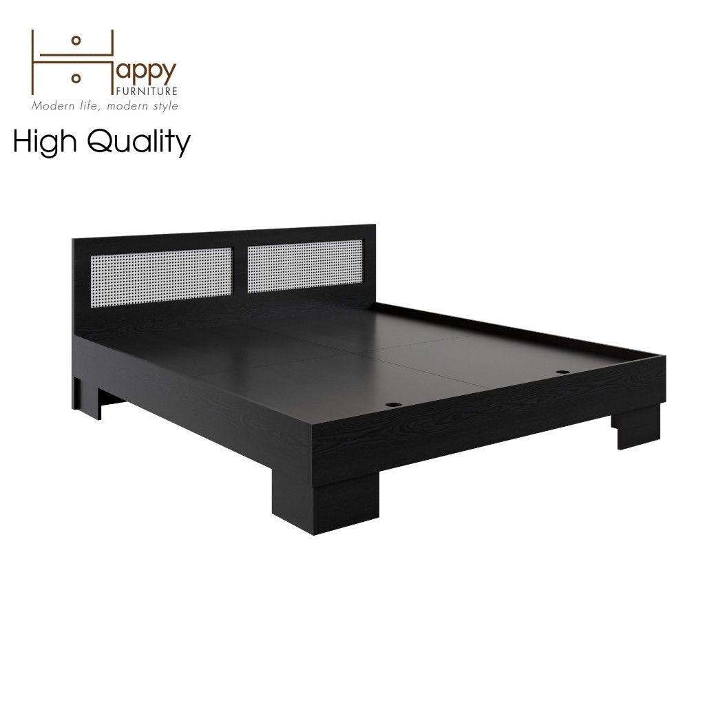  HAPPY FURNITURE , Giường ngủ lưới mây - ROTAN , GNG_122 GNG_123 GNG_124 GNG_125 , 205cm x 36cm 