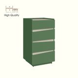  HAPPY FURNITURE , Tủ lưu trữ 4 ngăn kéo - VIGGO , THK_159 , 46cm x 40cm x 82cm 