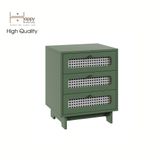  HAPPY FURNITURE , Táp đầu giường 3 ngăn - MEYDAN , THK_077 , 48cm x 40cm x 60cm 