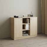  HAPPY FURNITURE , Tủ lưu trữ 2 cửa mở - MERI , TCM_255 , 100cm x 45cm x 80cm DxRxC 