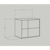  HAPPY FURNITURE , Táp đầu giường - GERY , THK_029 , 68cm x 40cm x 55cm 