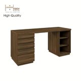  HAPPY FURNITURE , Bàn làm việc 2 bên hộc tủ MACRO ,BAN_008 , 160cm x 60cm x 75cm 