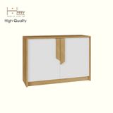  HAPPY FURNITURE , Tủ lưu trữ 2 cánh mở - PONIX , TCM_111 , 90cm x 32cm x 62cm 