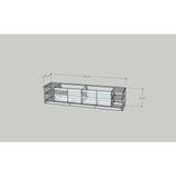  HAPPY FURNITURE , Kệ TV 4 cửa mở - MERI , KTV_089 , 200cm x 40cm x 45cm DxRxC 