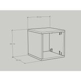  HAPPY FURNITURE , Kệ trang trí size nhỏ - ZANE , KSA_041 , 30cm x 30cm x 30cm 