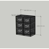  HAPPY FURNITURE , Tủ lưu trữ 6 ngăn kéo - TASY ,THK_316 , 90cm x 50cm x 100cm DxRxC 