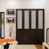  HAPPY FURNITURE , Tủ quần áo 4 cánh mở - ROTAN , TCM_138 , 160cm x 54cm x 200cm 