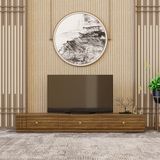  HAPPY FURNITURE , Kệ TV 3 ngăn kéo - JOVIE , KTV_042 , 210cm x 40cm x 28cm 