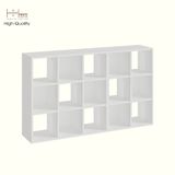  HAPPY FURNITURE ,COMBO 2 kệ sách - CHANN, KSA_113 , 134cm x 28cm x 80cm DxRxC 