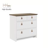  HAPPY FURNITURE , Tủ lưu trữ 3 tầng 4 ngăn kéo - NOMIA , THK_067 , 68cm x 35cm x 64cm 