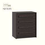  HAPPY FURNITURE , Tủ lưu trữ 4 ngăn kéo - RUBEL, THK_255 , 60cm x 40cm x 70cm DxRxC 