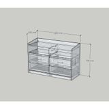  HAPPY FURNITURE , Tủ lưu trữ 4 ngăn kéo - KATE , THK_323 , 120cm x 45cm x 79cm DxRxC 