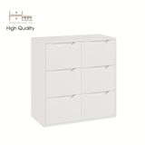  HAPPY FURNITURE , Tủ đựng đồ 6 ngăn kéo - ALEE , THK_035 , 80cm x 38cm x 82cm 
