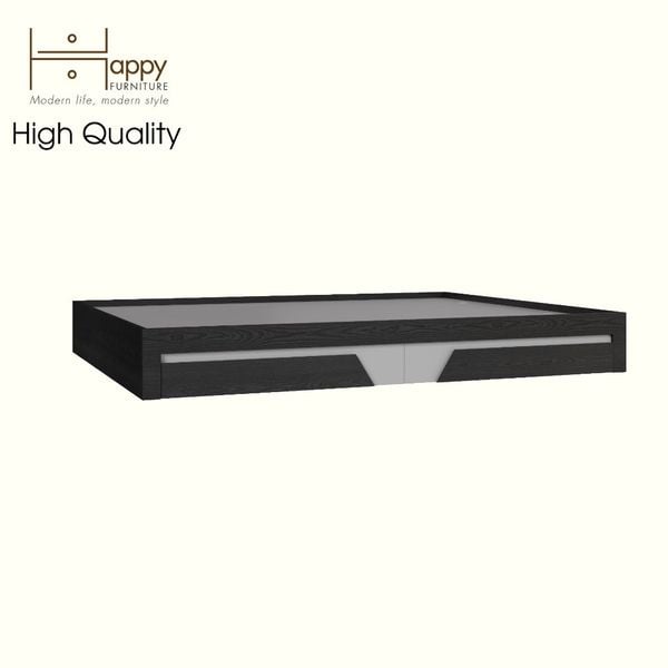  HAPPY FURNITURE, Giường ngủ 2 ngăn kéo - PONIX, GNG_110 GNG_111 GNG_112 GNG_113, 203cm x 25cm 