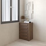  HAPPY FURNITURE , Tủ lưu trữ 5 ngăn kéo - RUBEL, THK_256 , 60cm x 40cm x 86cm DxRxC 