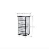  HAPPY FURNITURE , Gỗ tự nhiên , Tủ lưu trữ 5 ngăn kéo - FARAH , THK_180 , 55cm x 45cm x 110cm 