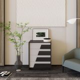  HAPPY FURNITURE , Tủ lưu trữ 4 ngăn kéo - PONIX , THK_112 , 60cm x 32cm x 74cm 