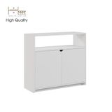  HAPPY FURNITURE , Tủ lưu trữ 2 cửa mở - CIRCLE , TCM_074 , 90cm x 35cm x 82cm 