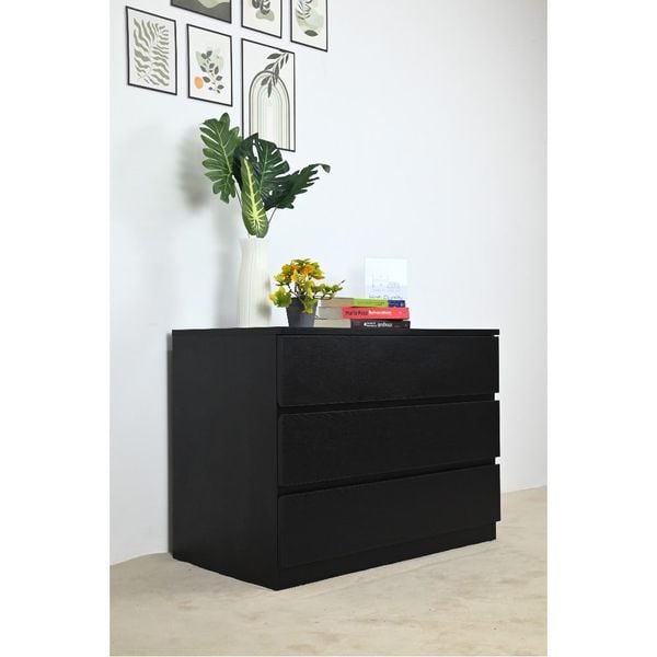  HAPPY FURNITURE , Tủ đựng đồ 3 ngăn kéo - OLA , THK_088 , 80cm x 45cm x 60cm 