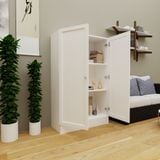  HAPPY FURNITURE , Kệ sách 2 cánh mở - SCANDINA , KSA_043 , 81x35x132cm 
